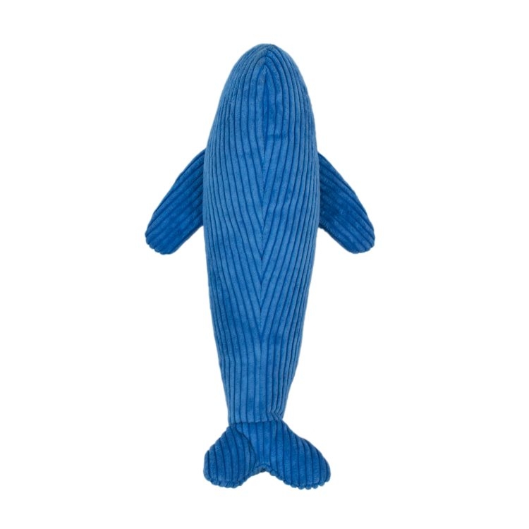 TALL TAILS 14" Plush Whale Squeaker Toy