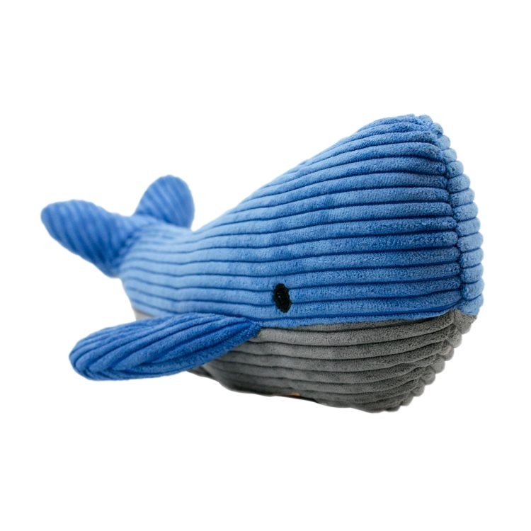 TALL TAILS 14" Plush Whale Squeaker Toy