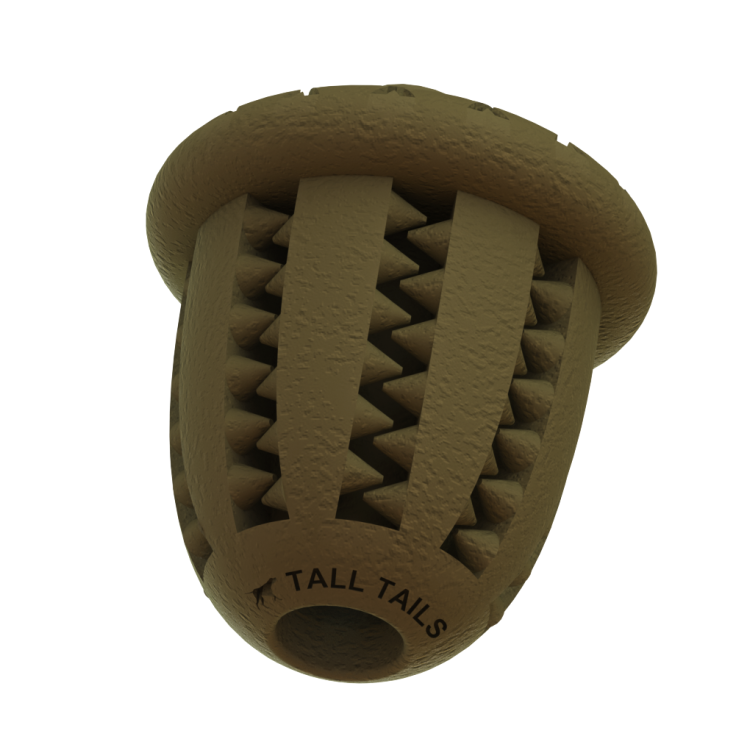 TALL TAILS Natural Rubber Acorn Toy - 3"