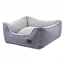 TALL TAILS Charcoal Bolster Bed XL 36x33IN