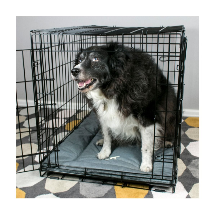 TALL TAILS  XXL Gray Crate Bed 50 x 36 (MDISC)