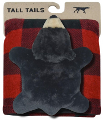TALL TAILS 30x40 Plaid Blanket & Bear Gift Set