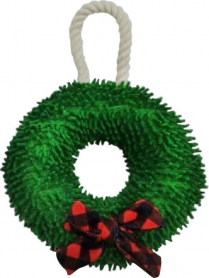 TALL TAILS 6" Wreath Tug Green