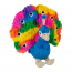 TALL TAILS Plush Peacock Squeaker Toy 10"
