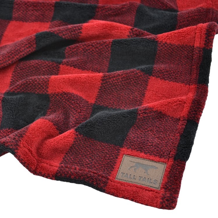 TALL TAILS Fleece Blanket 30x40 HUNTER'S PLAID