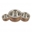 TALL TAILS Designer Bowl/Stainless Steel & Wood Combo 6 Cup