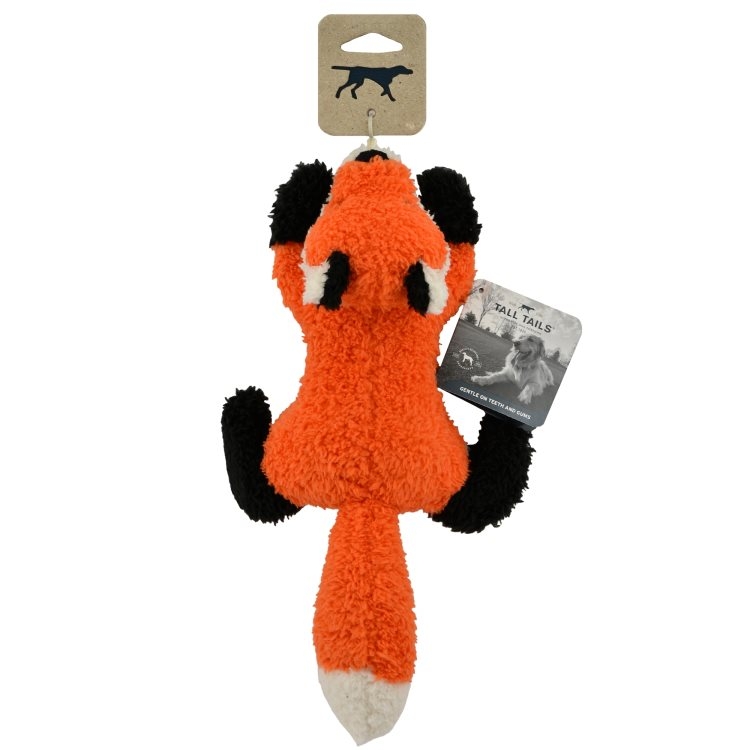 TALL TAILS 12" Plush Fox Squeaker Toy