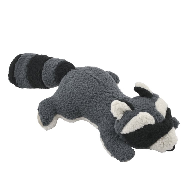 TALL TAILS 12" Plush Raccoon Squeaker Toy