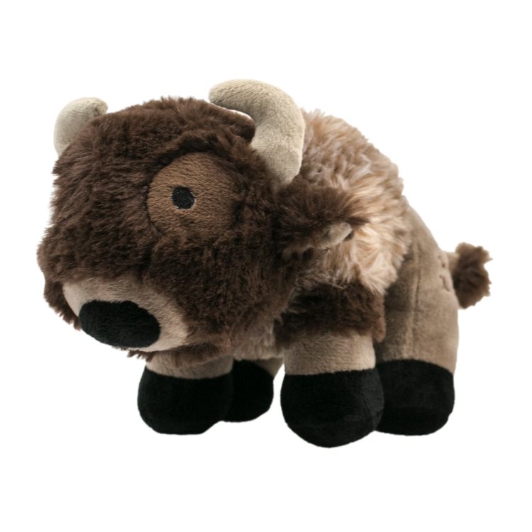 TALL TAILS 9" Plush Buffalo Squeaker Toy