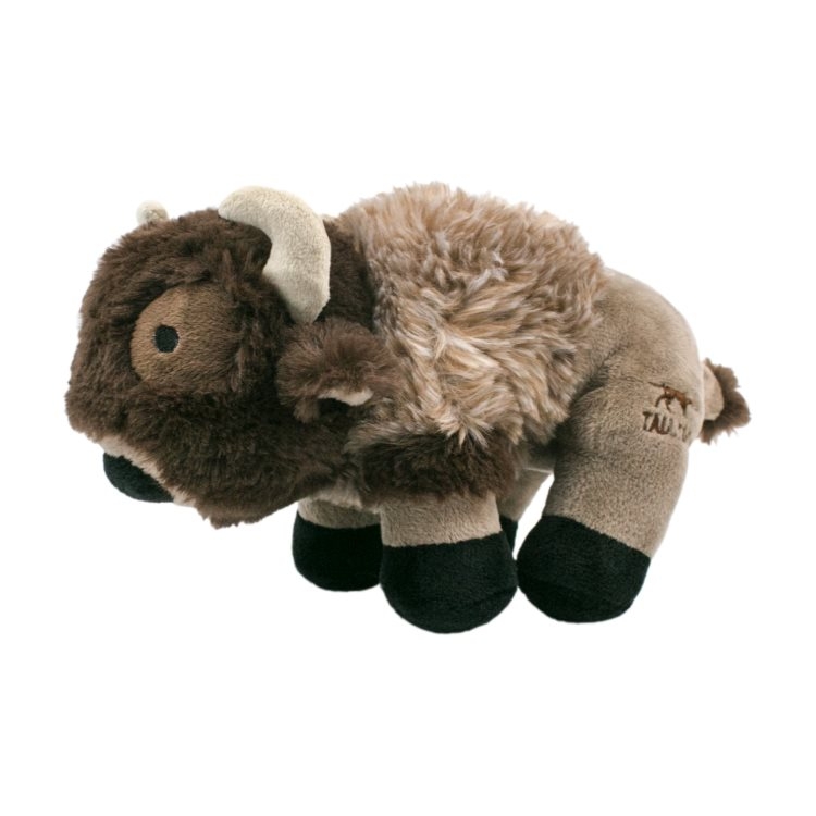 TALL TAILS 9" Plush Buffalo Squeaker Toy