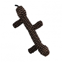 TALL TAILS  9" Braided Stick Toy - Brown