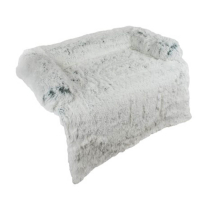 TALL TAILS Anywhere Cuddler Frosted Grey 34x34IN