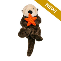 TALL TAILS 13" Rope Body Otter Toy