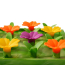 TALL TAILS Wildflowers Silicone Foraging Mat