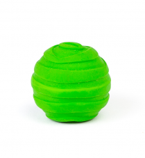 BUDZ Latex Dog Toy Mini Ball Squeaker 1.9" GREEN
