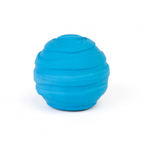 BUDZ Latex Dog Toy Mini Ball Squeaker 1.9" BLUE