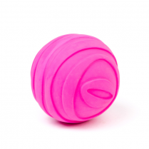 BUDZ Latex Dog Toy Ball Squeaker 2.6" PURPLE