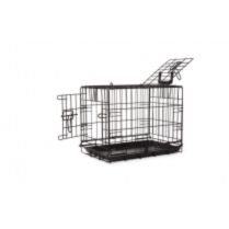 BUDZ Deluxe Double Door Wire Pet Crate 18"
