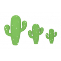 BUDZ Latex Dog Toy with Squeaker CACTUS 6"