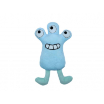 BUDZ Plush Dog Toy Monster ARGUS  THREE EYES 10"