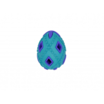 BUDZ Rubber Dog Toy Astro EGG 2.5" BLUE