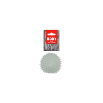 BUDZ Rubber Dog Toy PLAIN SPIKED BALL PHOSPHORESCENT