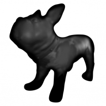 WOOF Concept Mannequin French Bulldog - Black