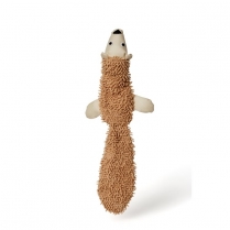 BUDZ Plush Dog Toy with Hidden Pocket 17'' BEAVER