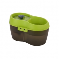H2O Drinking Fountain For Cat or Small Dog 2L Green