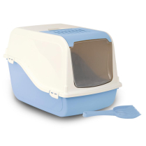 BERGAMO Ariel Litter Box Top Azure Blue 24.4"x15.3"x15"