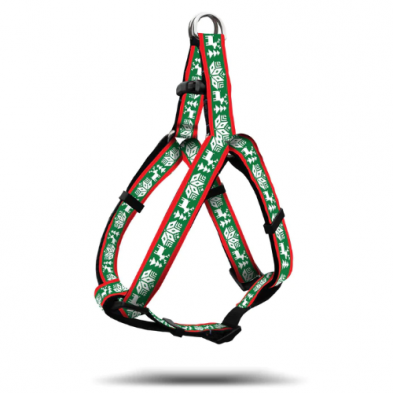 WOOF Concept Step-In Harness Ugly Sweater Small