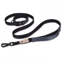 HAMILTON 1"X6' Get Out & Go Leash Black Graphite (MDISC)