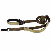HAMILTON 1"X6' Get Out and Go Leash Brown Gold
