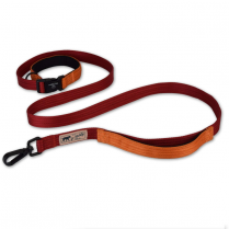 HAMILTON 1"X6' Get Out and Go Leash Red Mango
