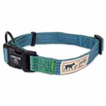 HAMILTON 1"X18-26" Adj Dog Collar Ocean Green