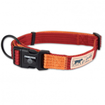 HAMILTON 1"X18-26" Adj Dog Collar Red Mango