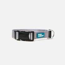 WOOF Concept Collar Basics Argent Medium