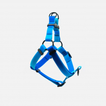 WOOF Concept Harness AQUA Blue Hawaiian Large