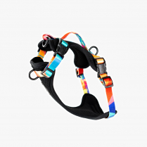 WOOF Concept Max Control Mesh Harness Polygon XLarge