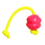 DOOG Fetchable Ball and Rope  Pink
