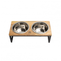 GF PET  Wood and Metal Feeder - L