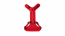GF PET - TRAVEL HARNESS - RED - L (WHSL DISC)