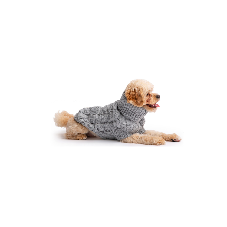 GF PET  Chalet Sweater - GREY MIX - 3XL