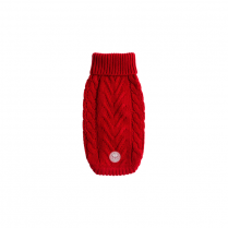 GF PET  Chalet Sweater - RED - XL