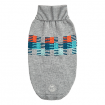 GF PET - WINTER SAILOR SWEATER - GREY MIX - L (MDISC)