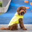 GF PET  Reversible Raincoat - NEON YELLOW WITH TIE DYE - XS