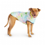 GF PET  Reversible Raincoat - NEON YELLOW WITH TIE DYE - 2X