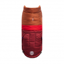 GF PET  Elasto-Fit Retro Puffer DARK RED L