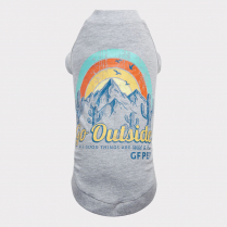 GF PET Graphic Tee Heather GREY XL