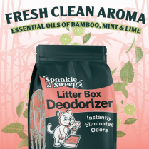 SPRINKLE & SWEEP Litter Box Deodorizer 227g